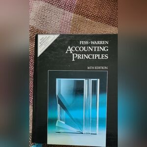 Accounting Principles 16th Edition — Black and Cyan Cover